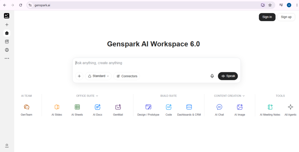 Genspark product image
