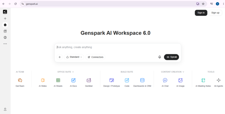 Genspark product image